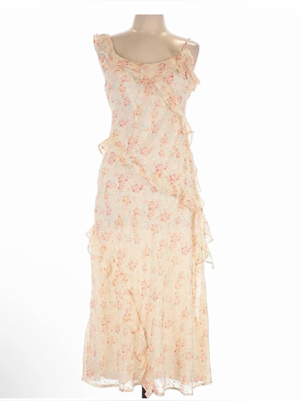 Floral Ruffle Maxi Dress - Picture 7 of 8